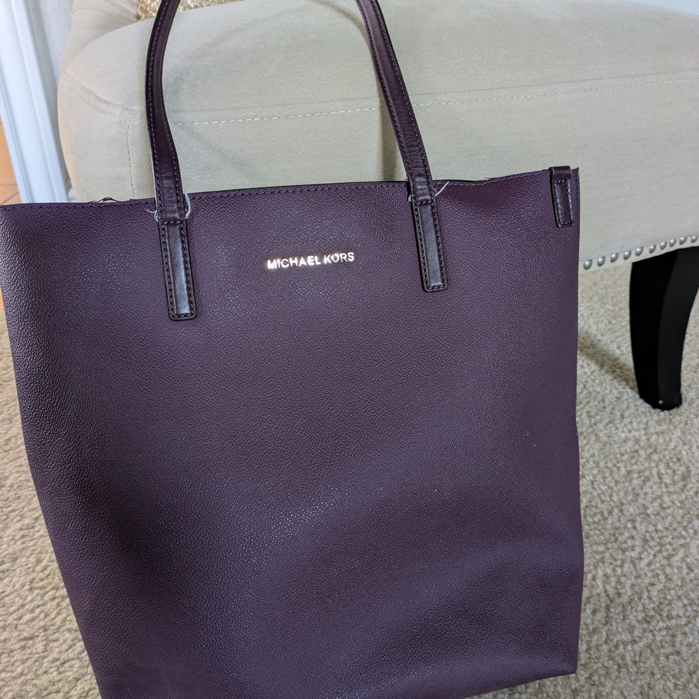 Michael Kors Purple Tote Bag